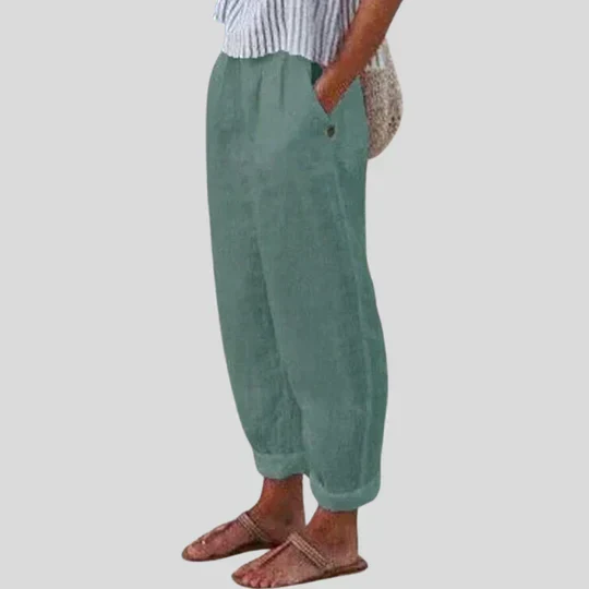 Amelie | Softline-Hose Damen komfortabel mit Seitentaschen