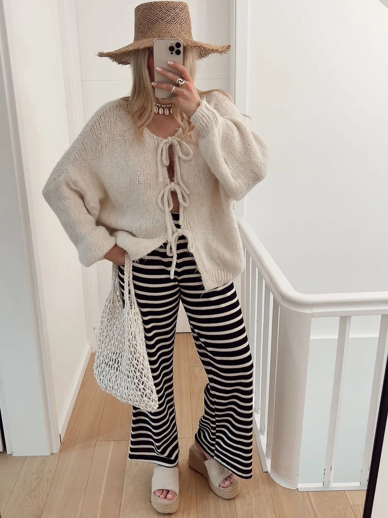 Clara | Moderner Damen-Strickcardigan mit Stil