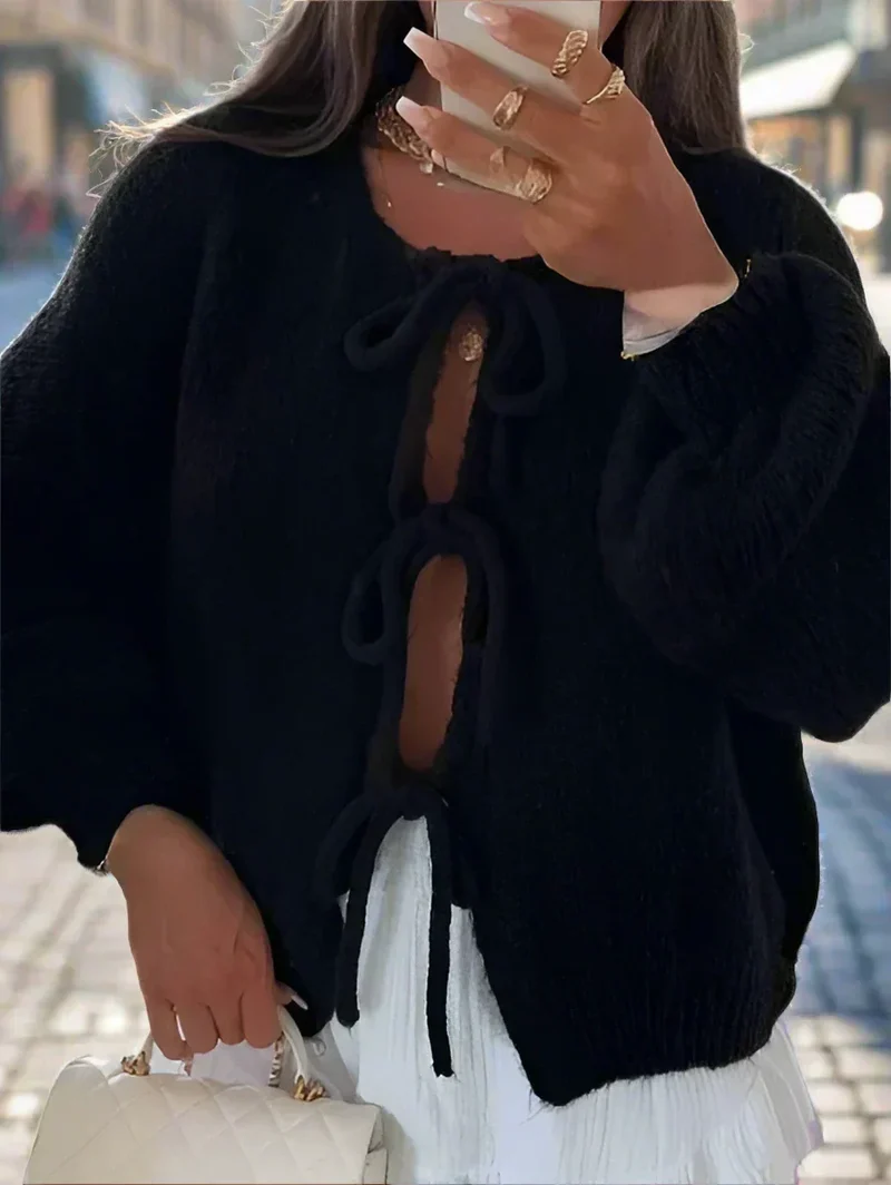 Clara | Moderner Damen-Strickcardigan mit Stil