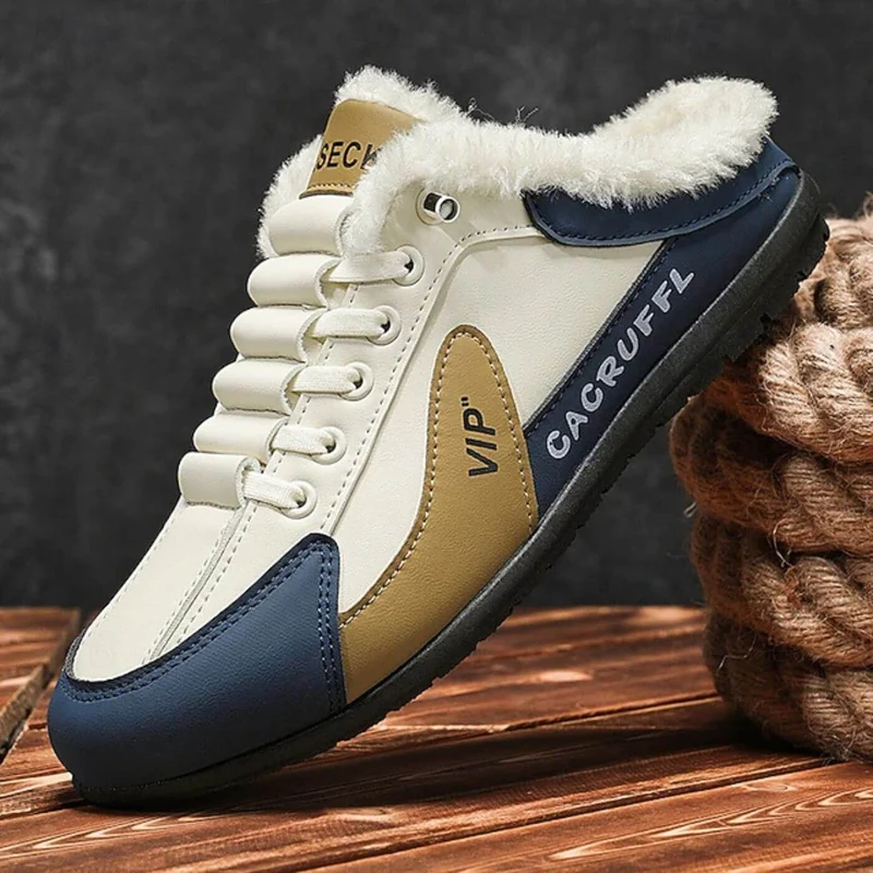 David | Herren Slip-On Schuhe gemütlich & warm