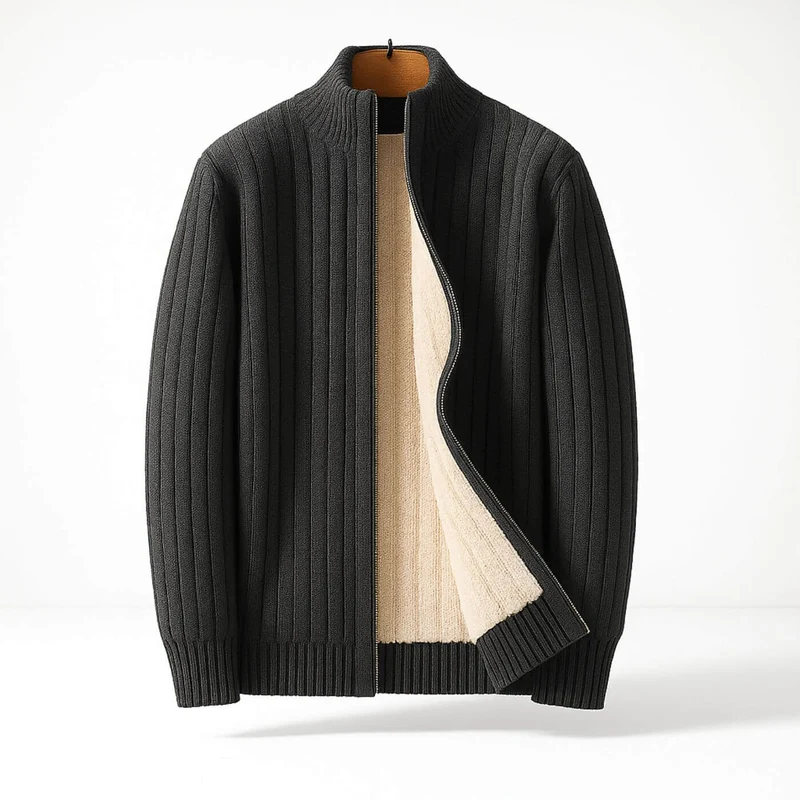 Lukas | Warmer Herren Cardigan modern & stilvoll