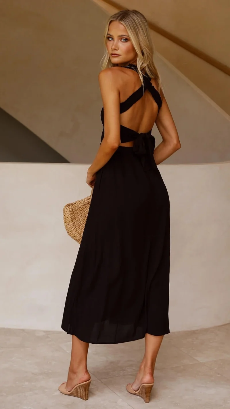 Lena | Stilvolles Maxikleid für Damen mit weichem Fall
