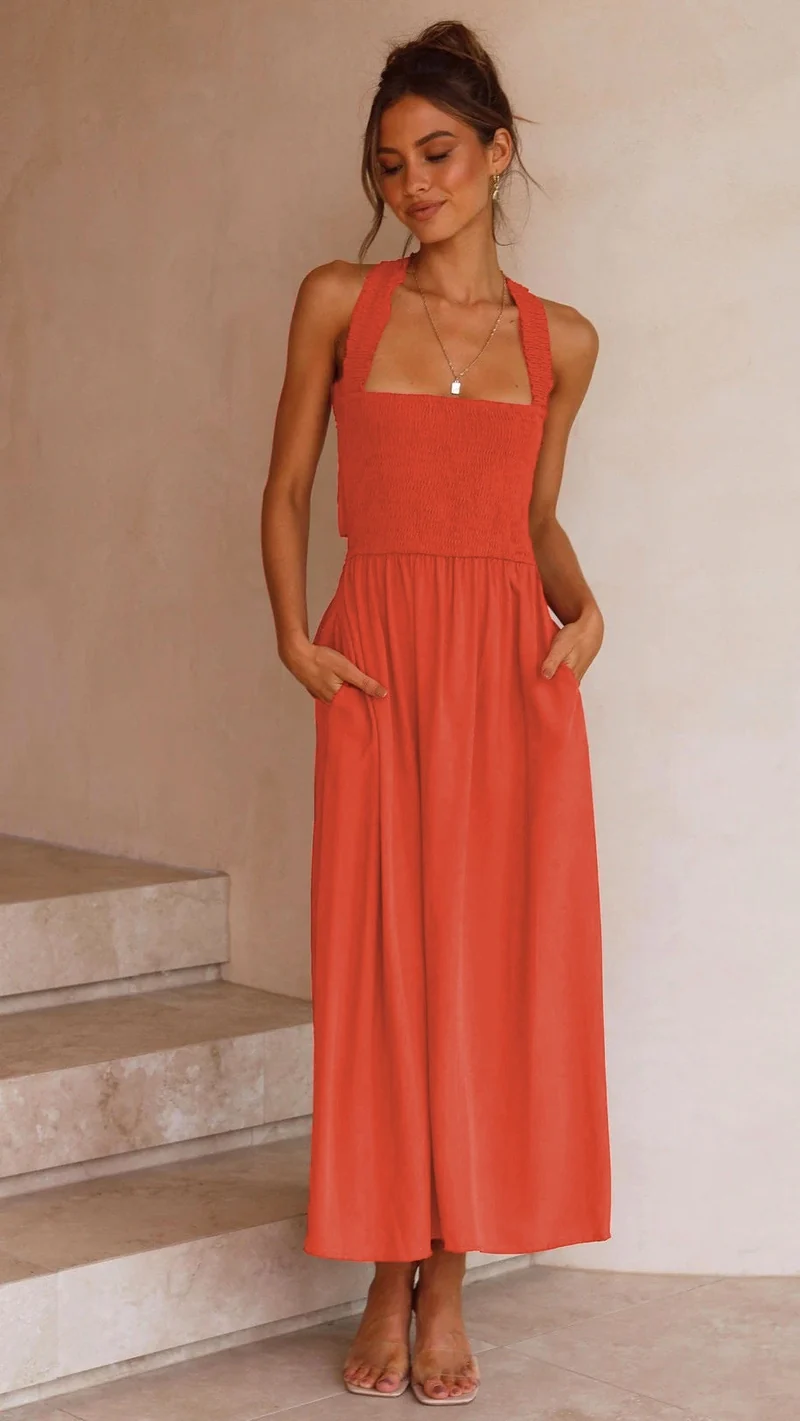Lena | Stilvolles Maxikleid für Damen mit weichem Fall