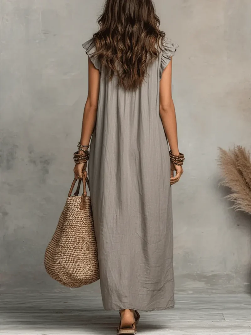 Camelia | Langes Boho-Kleid