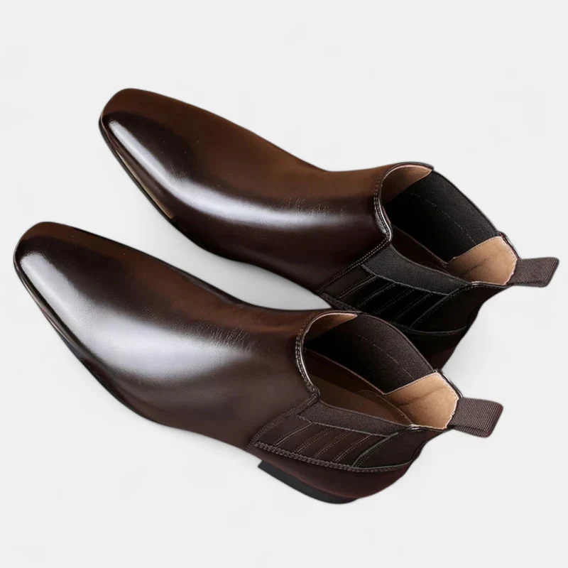 Faustino™ | Elegante Herren-Stiefeletten aus hochwertigem Kunstleder