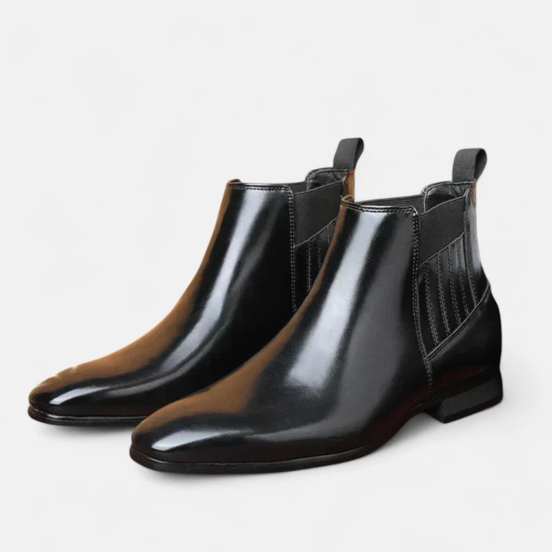 Faustino™ | Elegante Herren-Stiefeletten aus hochwertigem Kunstleder