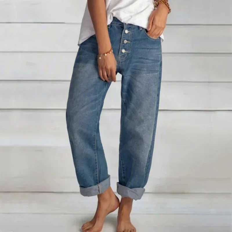 Lea | Zeitlose Damenjeans mit hoher Taille