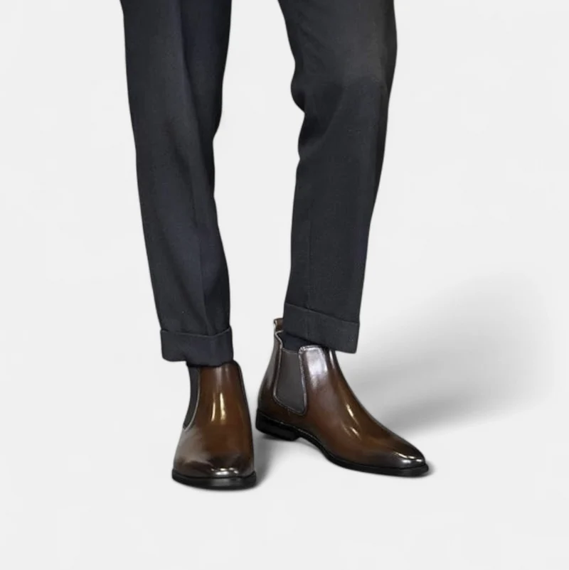 Enrico™ | Chelsea-Stiefel aus italienischem Leder