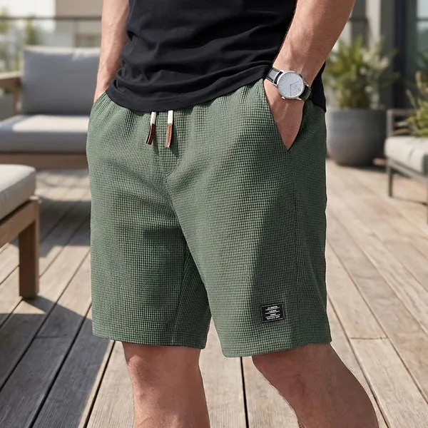 Jens - Leichte Shorts mit elastischem Bund