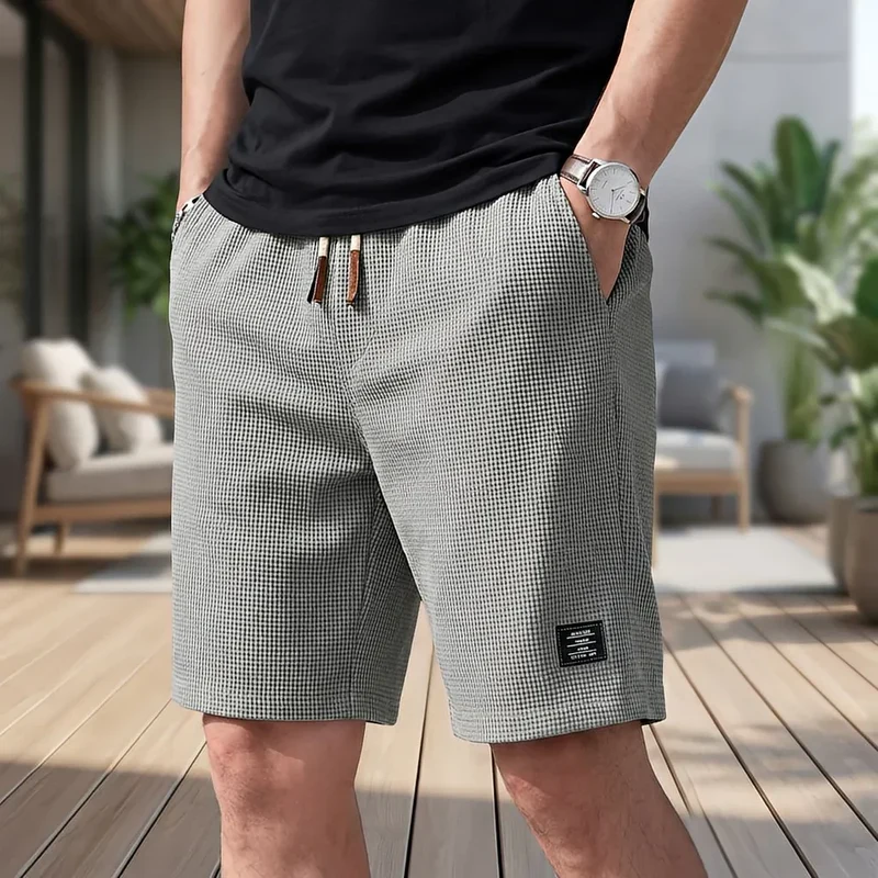 Jens - Leichte Shorts mit elastischem Bund