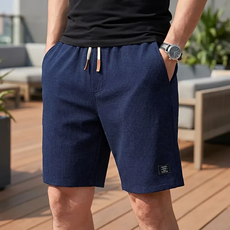 Jens - Leichte Shorts mit elastischem Bund