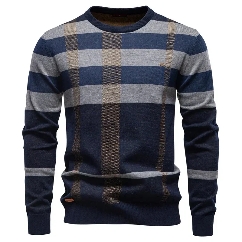 Lukas | Modischer Herrenpullover mit Rautendesign