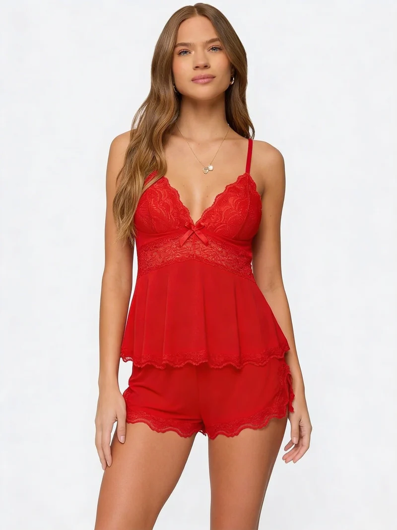 MODA | Midnight Kiss Spitze Set