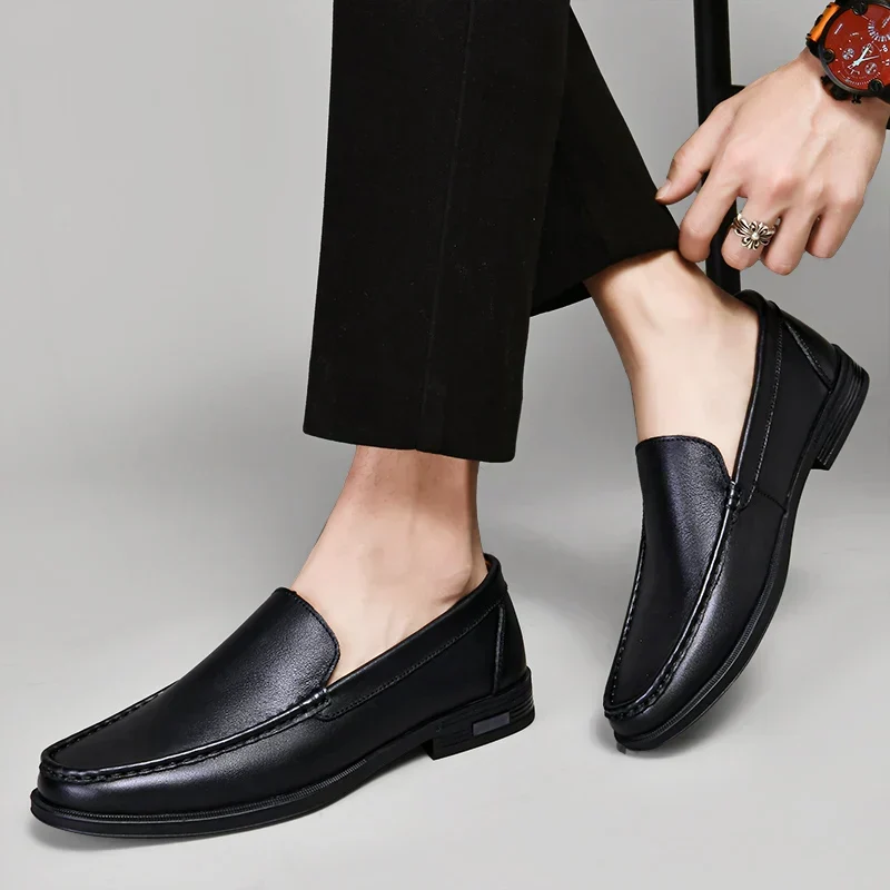 Dane Echtes Leder Slipper