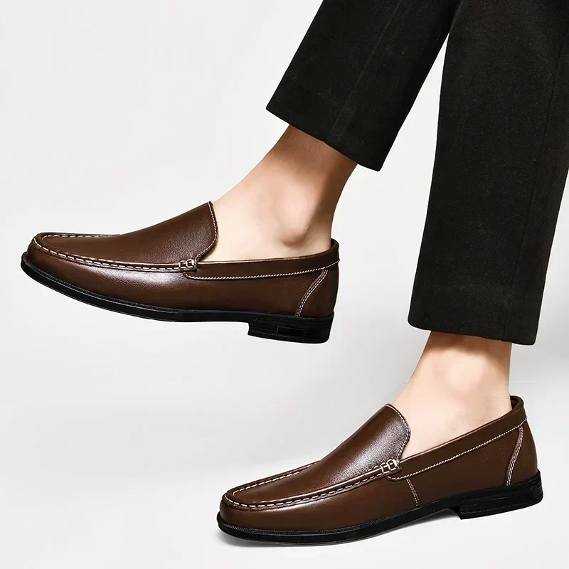 Dane Echtes Leder Slipper