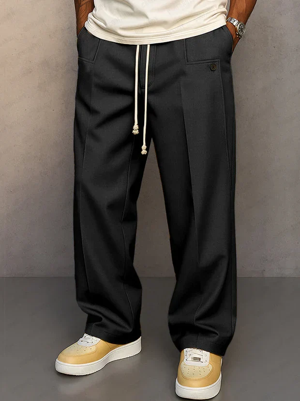 Victor - Elegante Herrenhose mit verstellbarem Tunnelzug