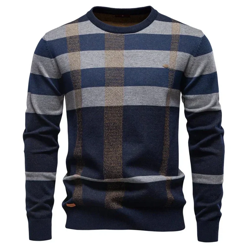 Rosenfeld - Strickpullover für Herren mit Rautendesign