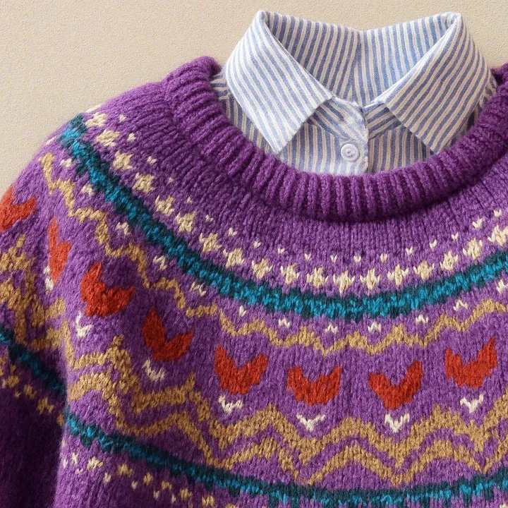 Sina | Moderner Damen-Strickpullover für gemütliche Tage