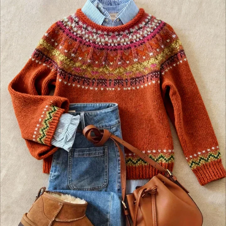 Sina | Moderner Damen-Strickpullover für gemütliche Tage