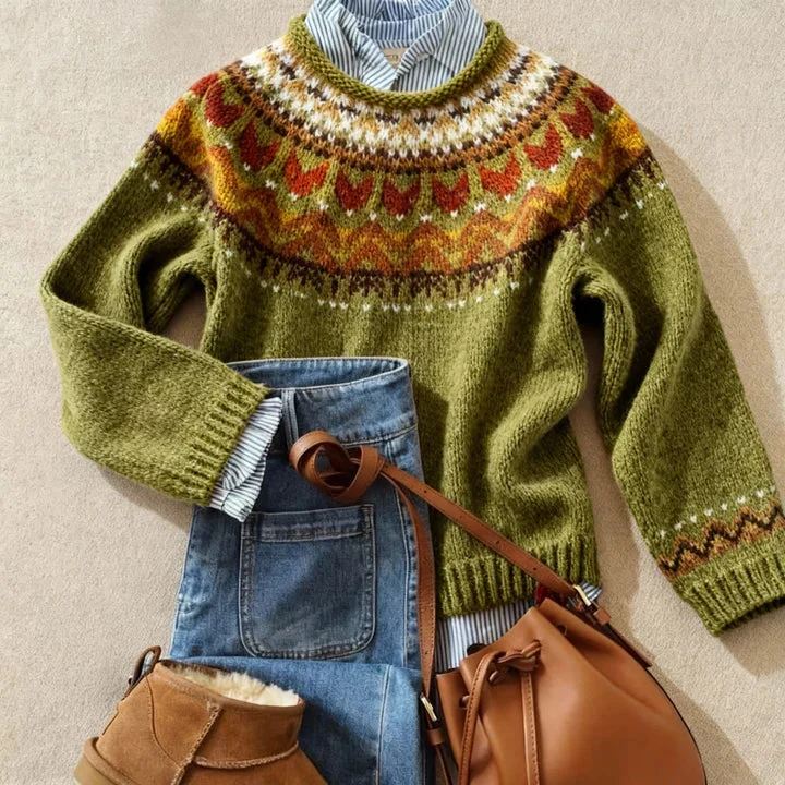 Sina | Moderner Damen-Strickpullover für gemütliche Tage