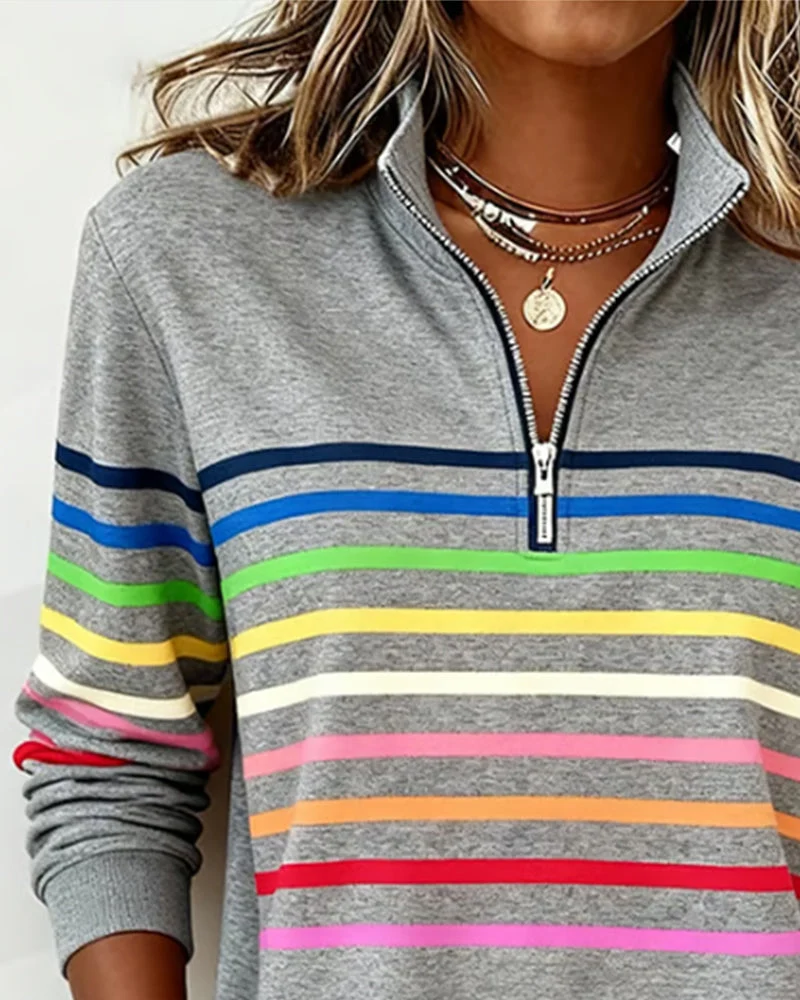 Hannah | Moderner Damen Sweatshirtstil elegant geschnitten