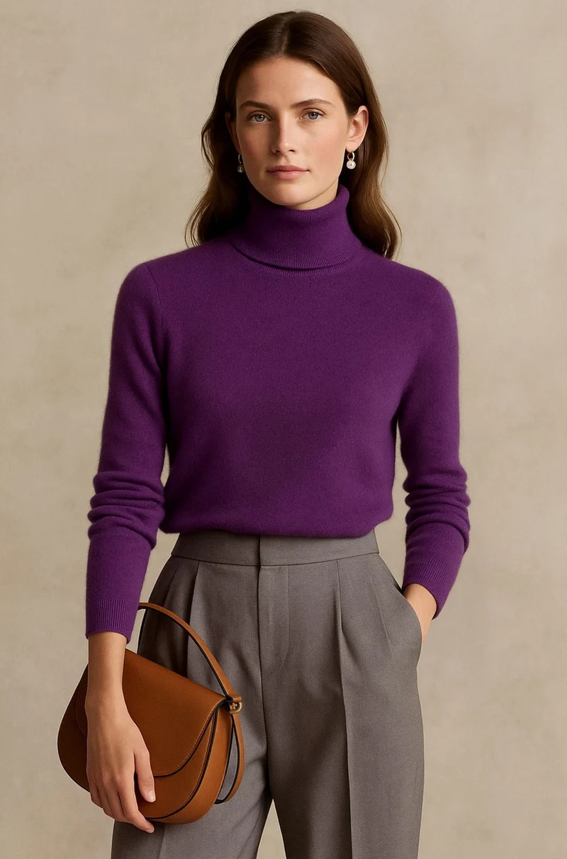 Nina | Damen Kaschmirpullover hochwertig elegant