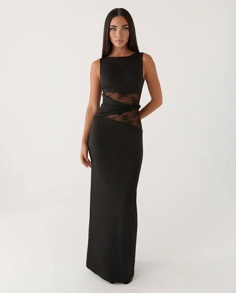 MODA | Spitzenillusion Maxi