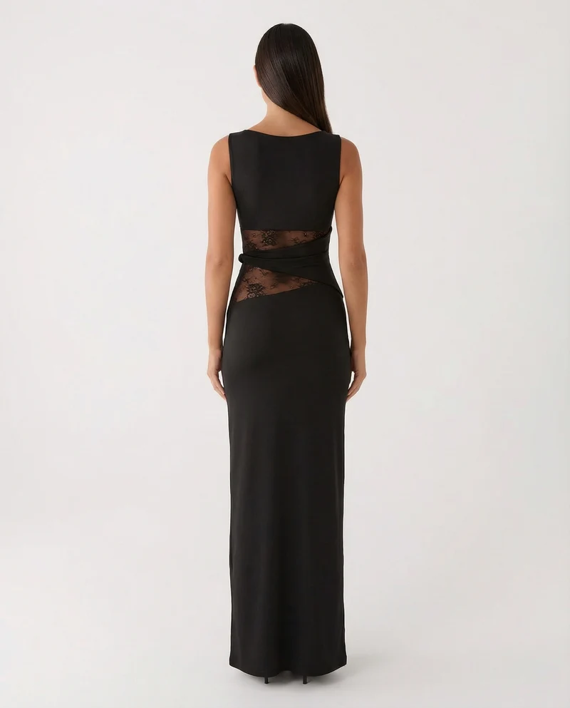 MODA | Spitzenillusion Maxi