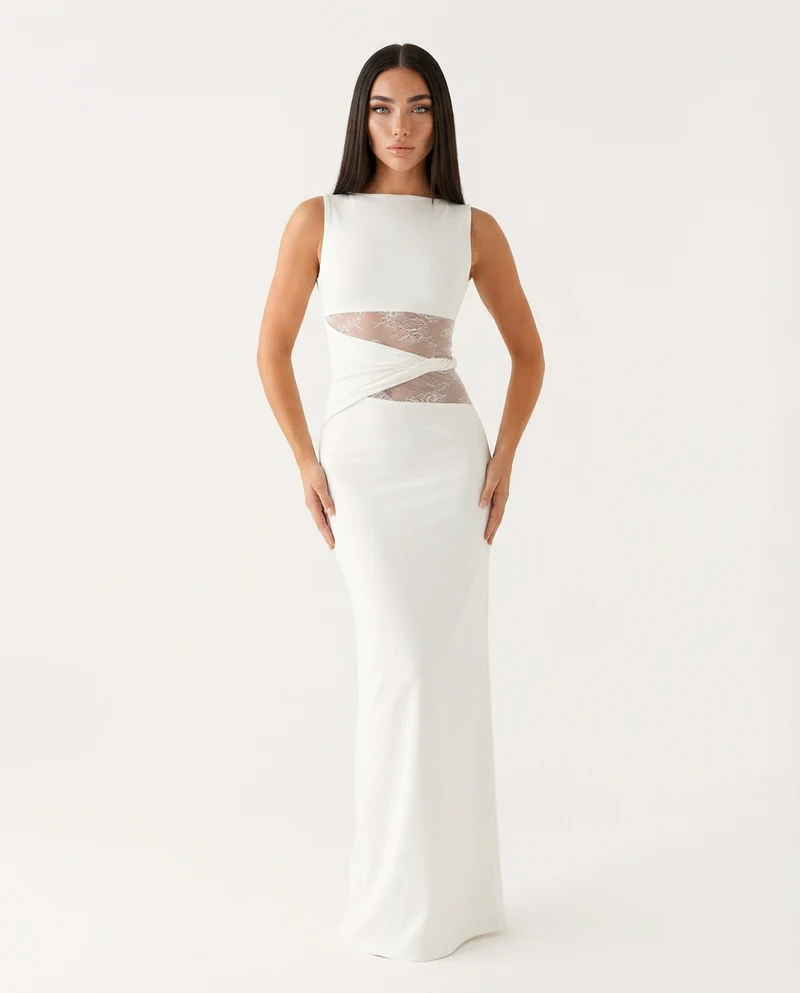 MODA | Spitzenillusion Maxi