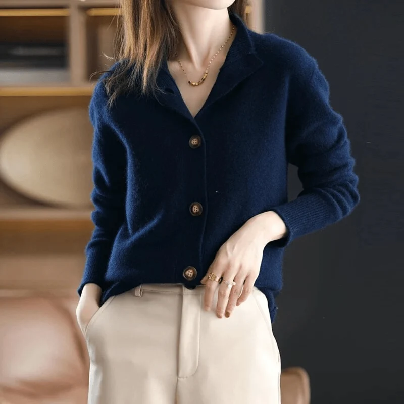 Marie | Damen Strick-Gilet modisch & modern