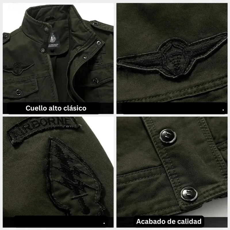 PETER | STRUKTURIERTE MILITÄRJACKE