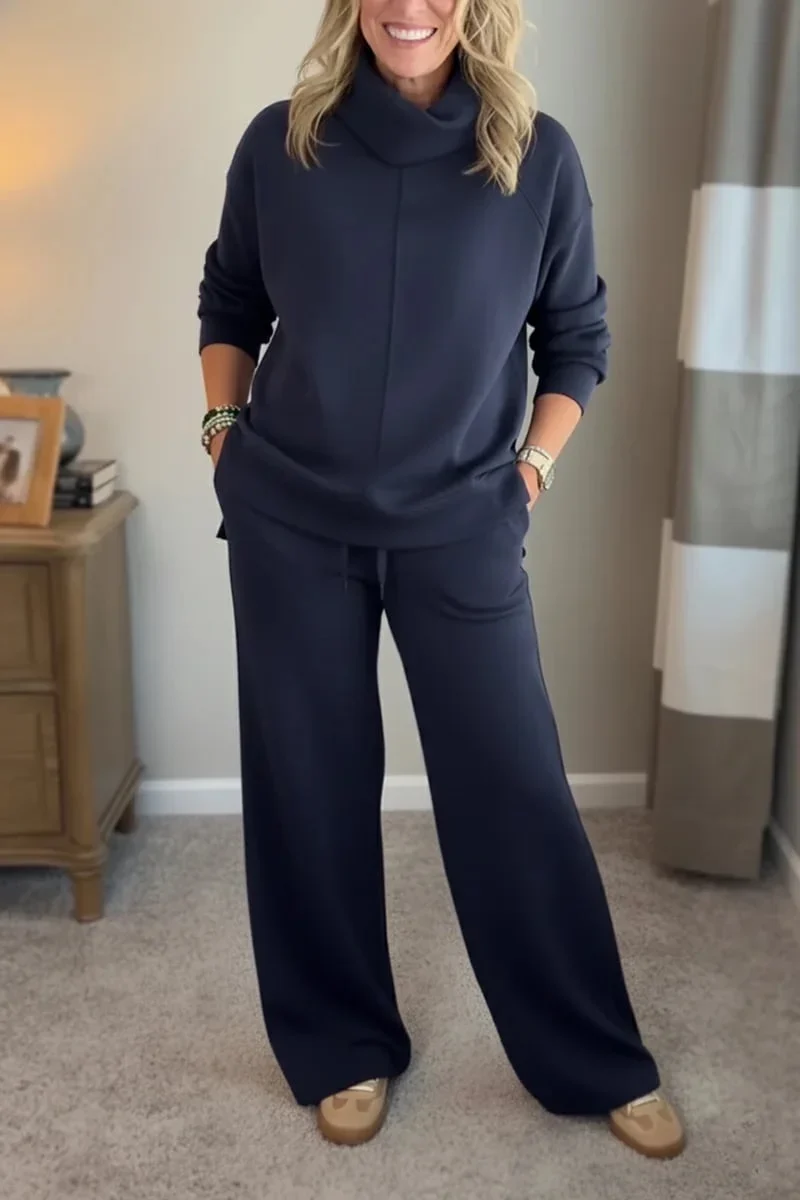 Laura | Damen Lounge-Set klassisch elegant zweiteilig
