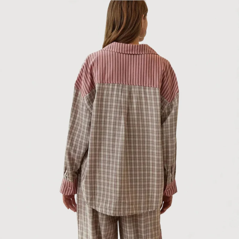 Emilia | Komfortables Pyjama-Set Damen stilvoll getragen