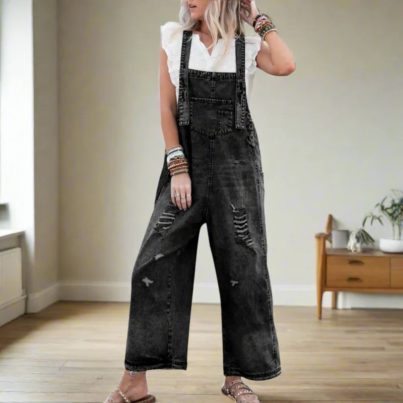Helena | Stilvoller Jumpsuit Damen Vintage modern