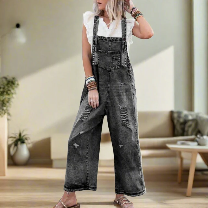 Helena | Stilvoller Jumpsuit Damen Vintage modern