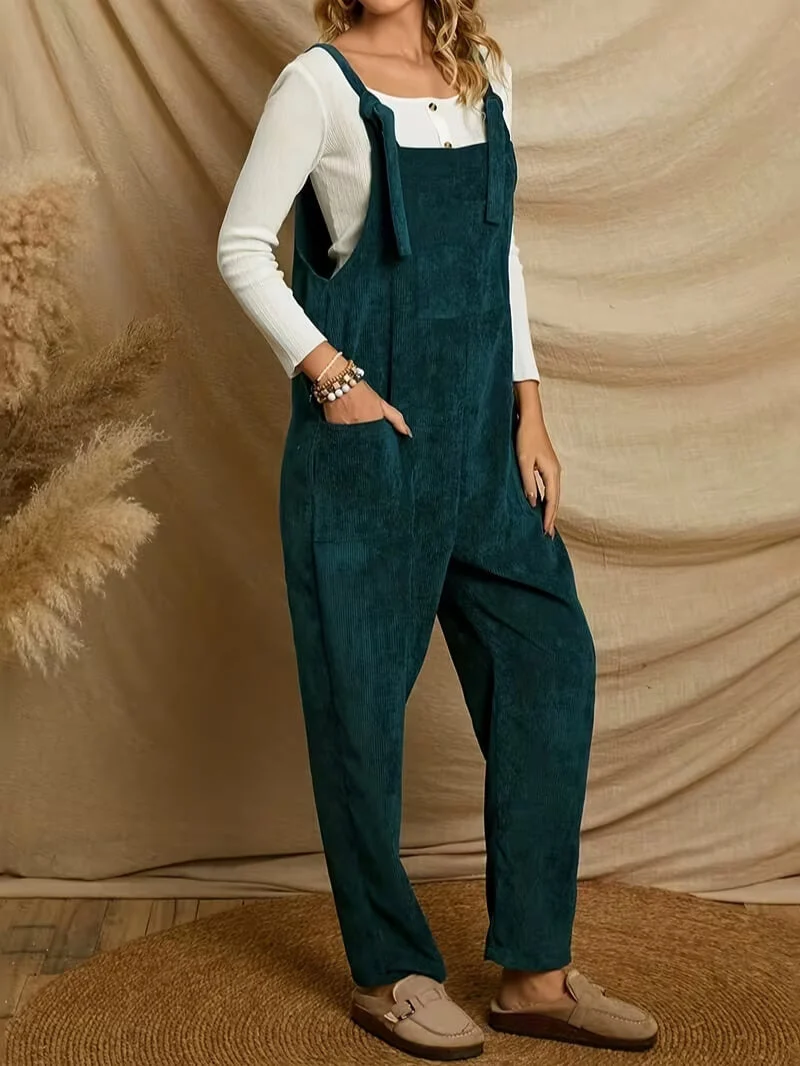 Amelia | Eleganter Overall Jumpsuit Damen alltagstauglich