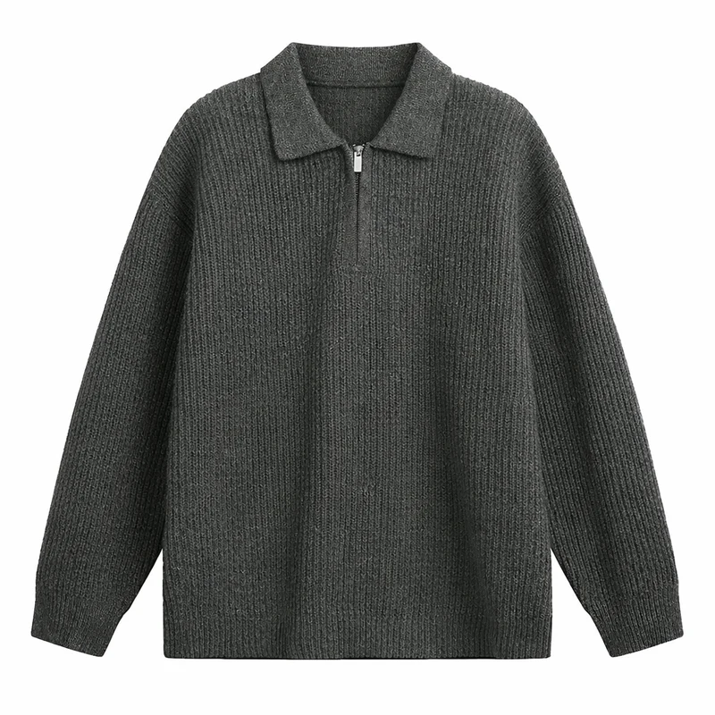 Ruben - Pullover mit Quarter-Zip