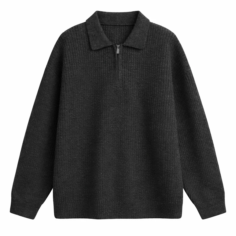 Ruben - Pullover mit Quarter-Zip
