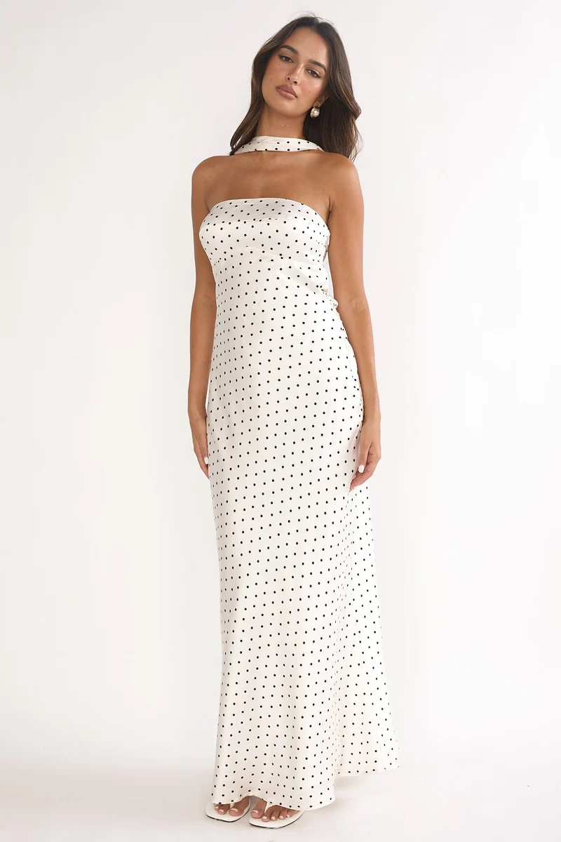 Sofia | Lässiges Maxikleid Damen lang elegant