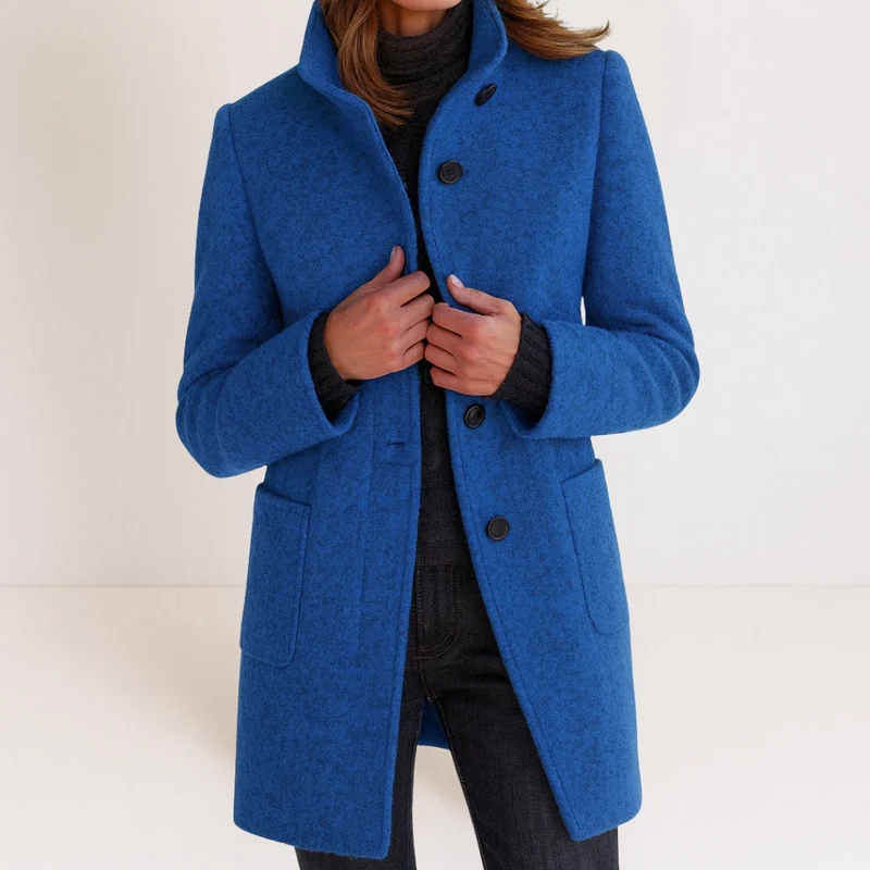 Leonie | Damenjacke hoher Kragen modern elegant