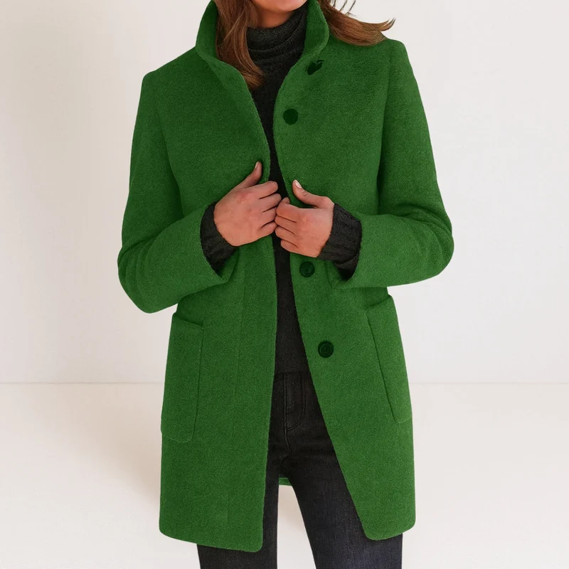 Leonie | Damenjacke hoher Kragen modern elegant