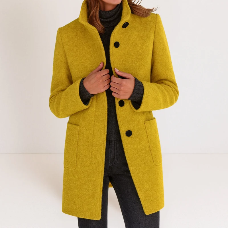 Leonie | Damenjacke hoher Kragen modern elegant