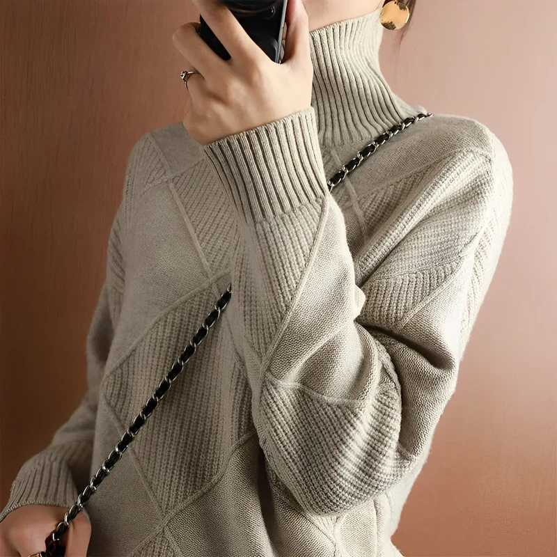 Marcelle | Chunky Rollkragenpullover