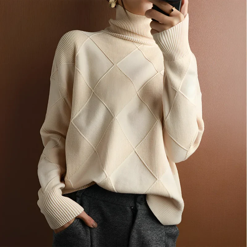 Marcelle | Chunky Rollkragenpullover