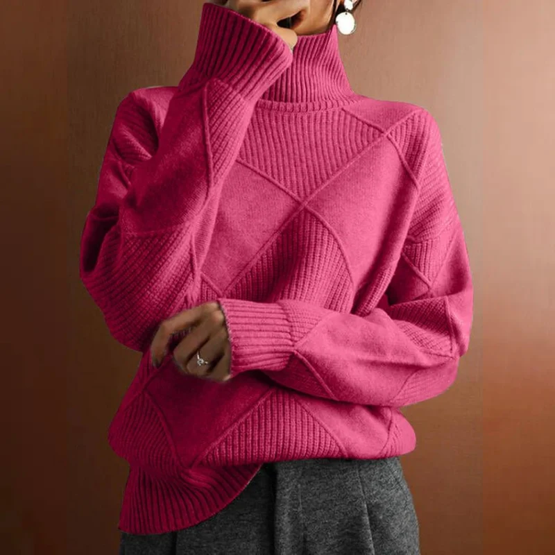 Marcelle | Chunky Rollkragenpullover