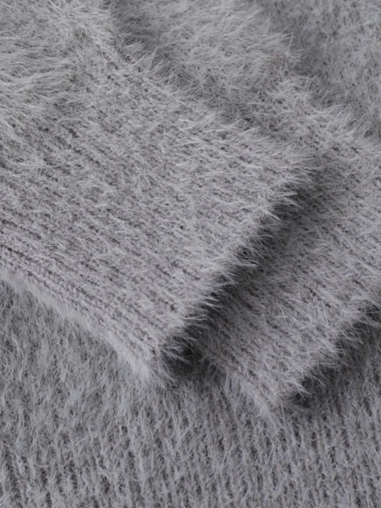 Fuzzy-Mohairpullover