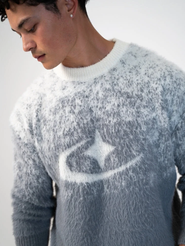 Fuzzy-Mohairpullover
