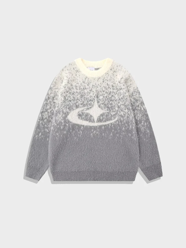 Fuzzy-Mohairpullover