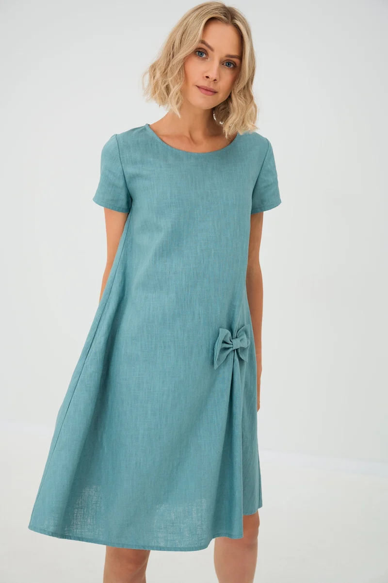 Clara | Luftiges Leinen-Sommerkleid für Damen