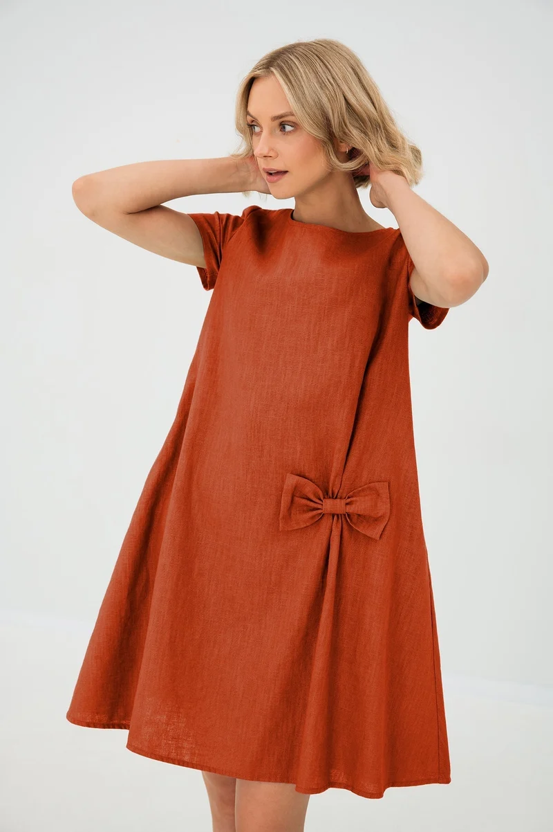 Clara | Luftiges Leinen-Sommerkleid für Damen